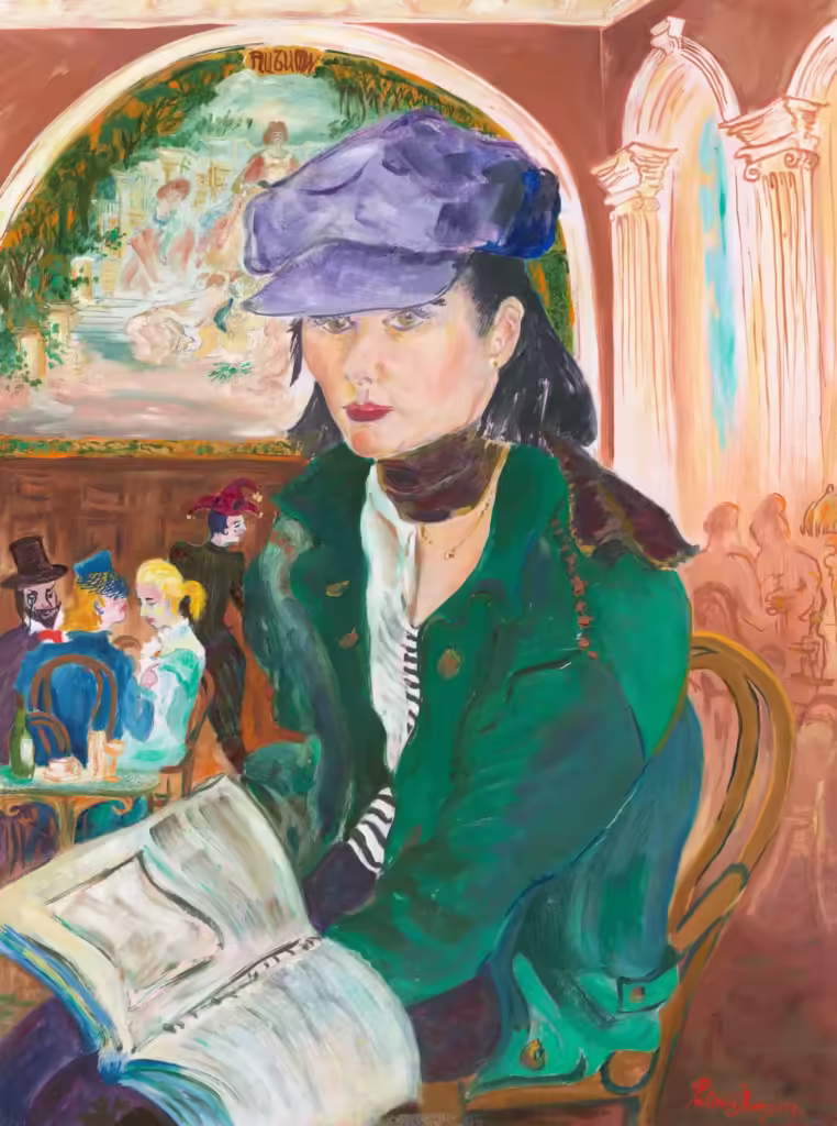 <a target='_blank' href='https://beta.hmvcgallery.com/product/emma-liza-reading-in-the-old-royal-academy-cafe-piccadilly-london/'>Patricia Edith Mary Thompson - Emma Liza Reading In The Old Royal Academy Cafe Piccadilly London