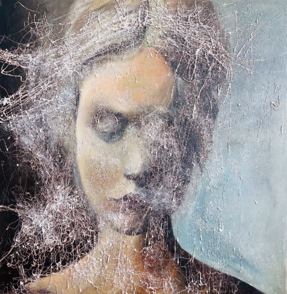 <a target='_blank' href='https://beta.hmvcgallery.com/product/oh-how-fiercely-has-passed-this-simple-stream-of-life-will-i-one-day-tear-open-my-throat-my-thoughts-are-like-the-sticky-strands-of-a-spiders-sorrowful-web-thus-enveloping-me-thus-consuming-me-thus-sw/'>Hadiseh Bahrami Shahbegandi - Oh How Fiercely Has Passed This Simple Stream Of Life Will I One Day Tear Open My Throat My Thoughts Are Like The Sticky Strands Of A Spiders Sorrowful Web Thus Enveloping Me Thus Consuming Me Thus Swaying Upon My Fetters I Am In Shackles I Am A Slave To The Shackles